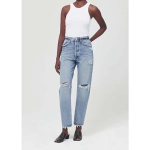 NWT AGOLDE 90's Mid Rise Loose Fit